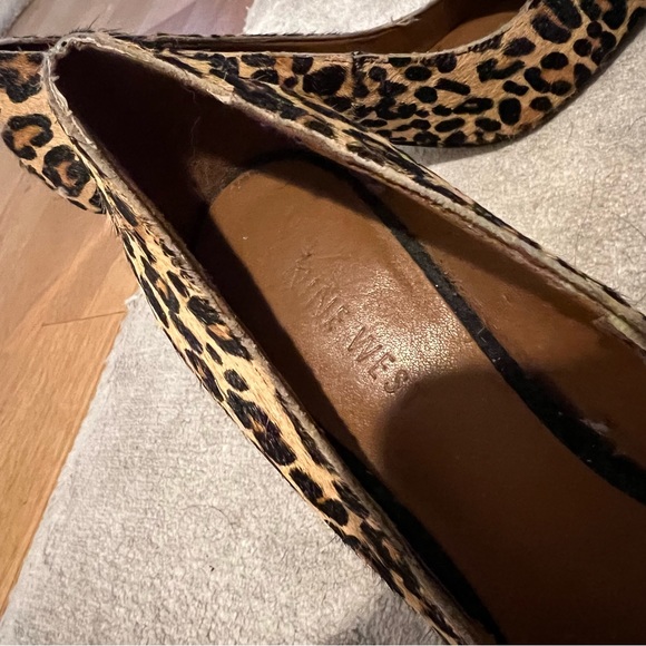 Nine West Leopard Print Heels - Picture 4 of 5